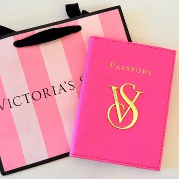 미사용 새상품 Victoria's Secret 여권 케이스 핑크 No.1