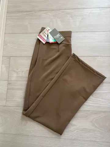 파워즈 여성 팬츠 베이지 사이즈 LL 실크 프로틴 가공 스트레치