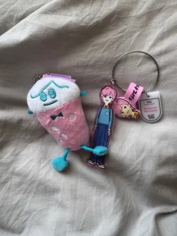 나니와단시 미치에다 슌스케 캐릭터 봉제 인형 키링 포함