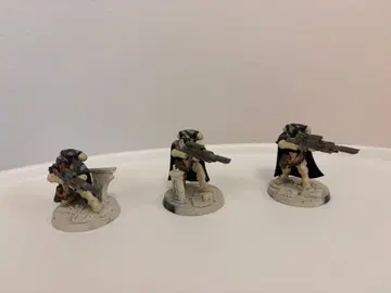 스페이스 마린 피규어 3체 세트