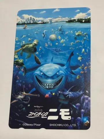초레어 디즈니 파인딩 니모 전화카드