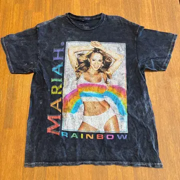 MARIAH CAREY 레인보우 T셔츠 M 사이즈