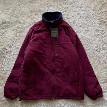 택 포함 새상품 사파리 루키 플리스 충전솜 블루종 자켓 보르도