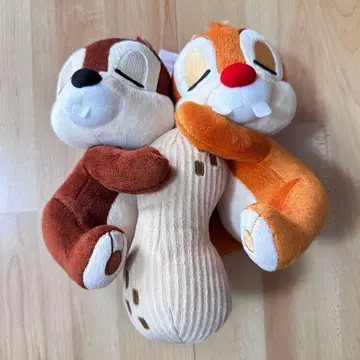 디즈니 리조트 봉제 인형 칩과 데일 솔솔 잠옷