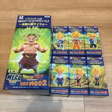 드래곤볼 Z 월드 콜렉터블 SUPER SAIYANS 전 6종 MEGA