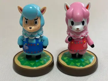 동물의 숲 라무와 메이플 피규어 세트