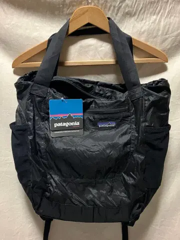 새상품 patagonia 구형 라이트웨이트 트래블 토트 FA11 BK