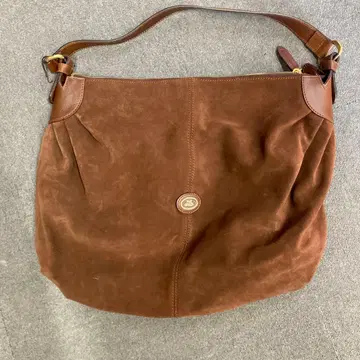 the bridge 브라운 가죽 백