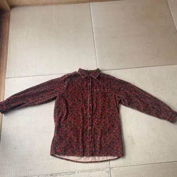 ERL 꽃무늬 코듀로이 셔츠 L 사이즈