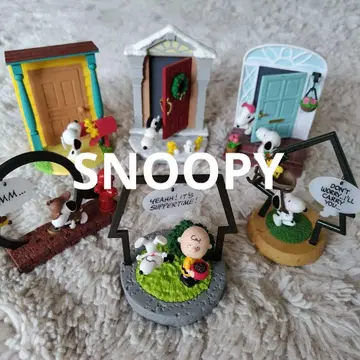 리멘트 스누피 묶음 판매 프레임 아트 도어 스토리