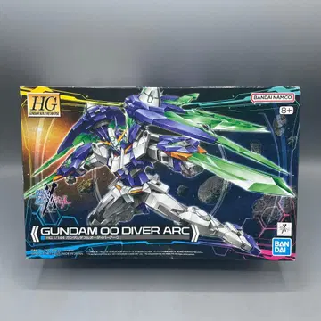 미조립 1/144 HG 건담 더블오 다이버 아크 빌드 메타버스