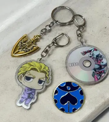 죠죠 숙적 & 키 아이템 세트 (요시카게 키라 더 월드 무당벌레 화살)