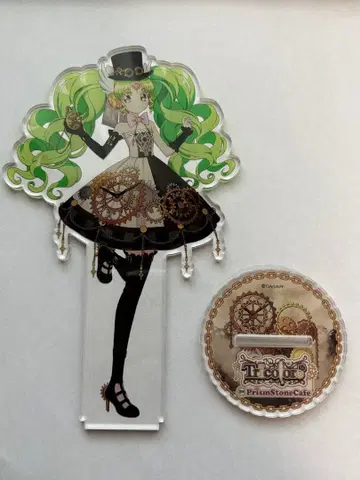 프리파라 파루루 빅 아크릴 스탠드 트리코라보 카페