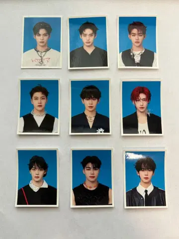 ZEROBASEONE 제베원 증명사진풍 스티커 9개 세트