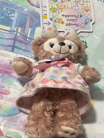 새상품 셰리메이 인형 배지 하트펠트 레터즈 오브 프렌드십