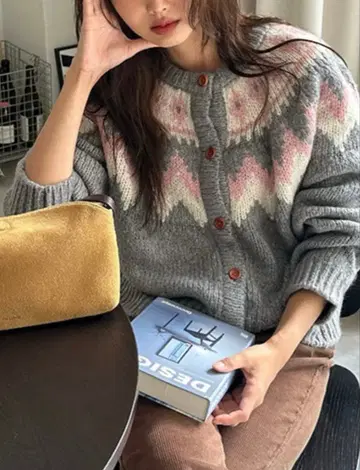 TILL I DIE 레트로 가디건