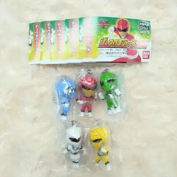 동물전대 쥬오우쟈 쥬오우쟈 스윙 전 5종 가챠가챠