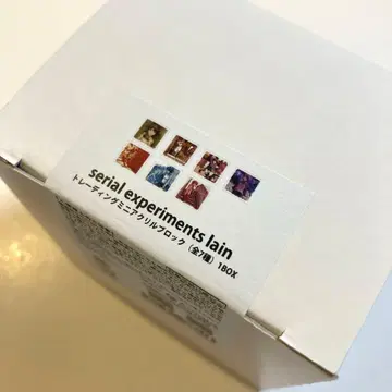 serial experiments lain 미니 아크릴 블록 1BOX