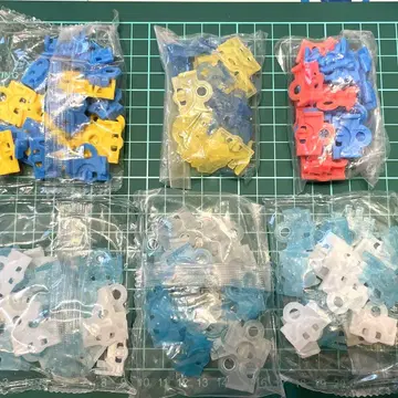 캡슐 프라레일 구부러진 레일 6개 세트 (미개봉)