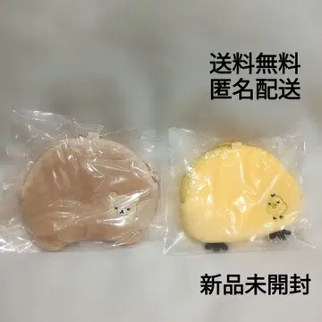 새상품 리락쿠마 엉덩이 미니 코인 케이스 키이로이토리 봉제 인형 파우치