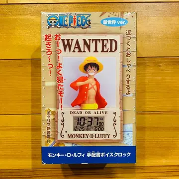 [원피스] 몽키 D 루피 수배서 보이스 시계 신세계 Ver