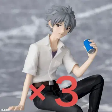 에반게리온 신극장판 쵸코노세 프리미엄 피규어 나기사 카오루 3개 세트