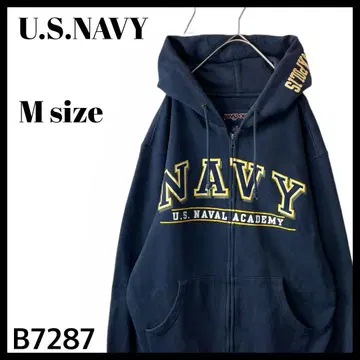 U.S. Naval Academy 미국 해군사관학교 지퍼 후드티 M