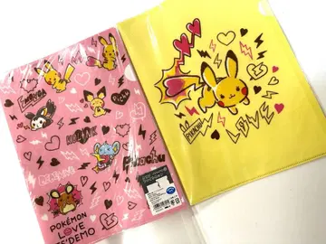 이츠데모 포켓몬 A4 파일 2장 세트