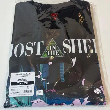 공각기동대 GEEKS RULE 콜라보T셔츠 2 XL 사이즈 미개봉 새상품