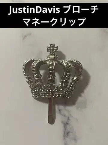 justindavis 크라운형 머니클립 클립핀