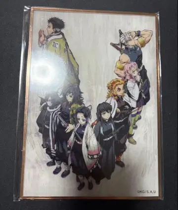 귀멸의 칼날 귀멸 극장 키 비주얼 아크릴 색지 주합회의 나비저택 편