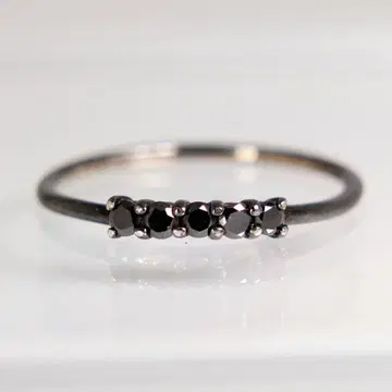 GARNI 가르니 블랙 다이아몬드 반지