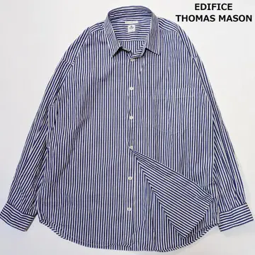 23 모델 에디피스 긴팔 셔츠 토마스 메이슨 코튼 스트라이프