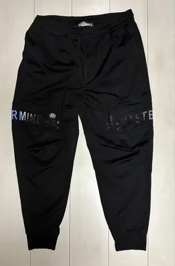 mastermind Japan 블랙 조거 팬츠