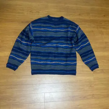 BELVET 니트 블루