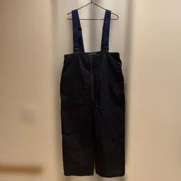 멜빵바지 데님