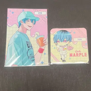 핸드레 진 호쿠아 콜라보 카페 특전 포스카 코스터