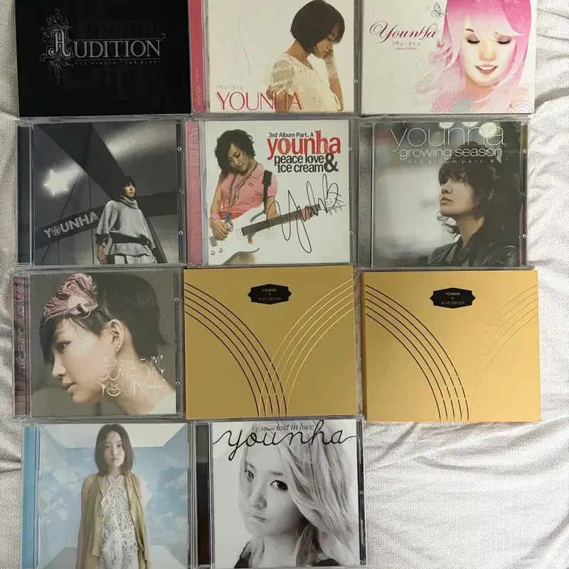 윤하 CD 앨범 1집 2집 3집 일본 싱글 정규 오디션 미니