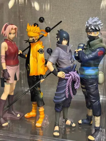 제일복권 A상 B상 C상 나루토 + 사쿠라 피규어 이어지는 불의 의지