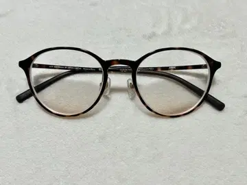 JINS 티크 렌즈 안경 도수 있음