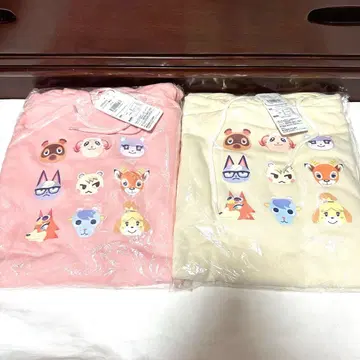 한정품 모여라 동물의 숲 모동숲 후드티 집합 L 사이즈 묶음 판매