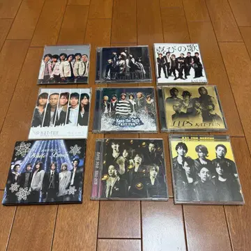 [ 익명 배송 ] KAT-TUN CD 싱글 앨범 컬렉션 묶음 판매