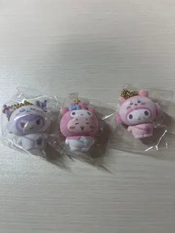 치이카와 x 산리오 캐릭터즈 시크릿 플로키 마스코트 참