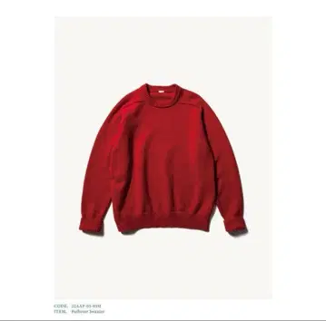 22FW A.PRESSE 풀오버 스웨터 사이즈 3