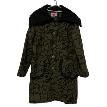 알베로베로의 다크 그린 롱 코트