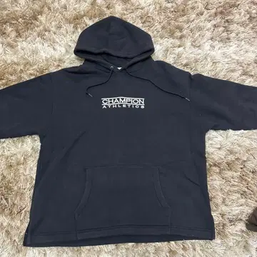 챔피온 블랙 후드티 XL 두꺼움
