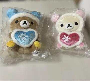 리락쿠마 봉제 인형 로손 한정판