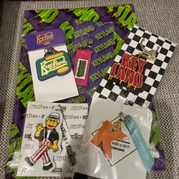 SHINee KEYLAND 키링 타월 투어 굿즈