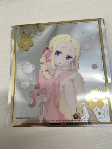 베아트리스 트레이딩 미니 클리어 색지 라무와 렘의 생일 생활