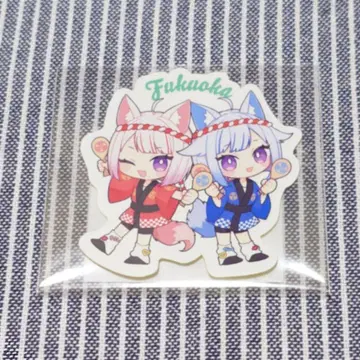 히메히나 바브투어 스티커 후쿠오카 회장 한정판